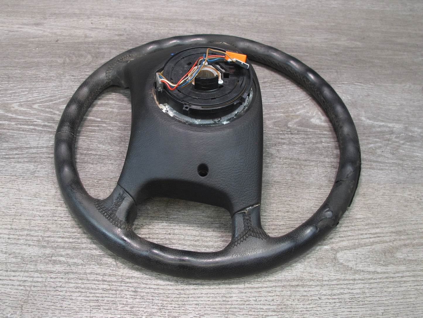 96-99 BMW E36/7 Z3 4 Spoke Leather Steering Black OEM