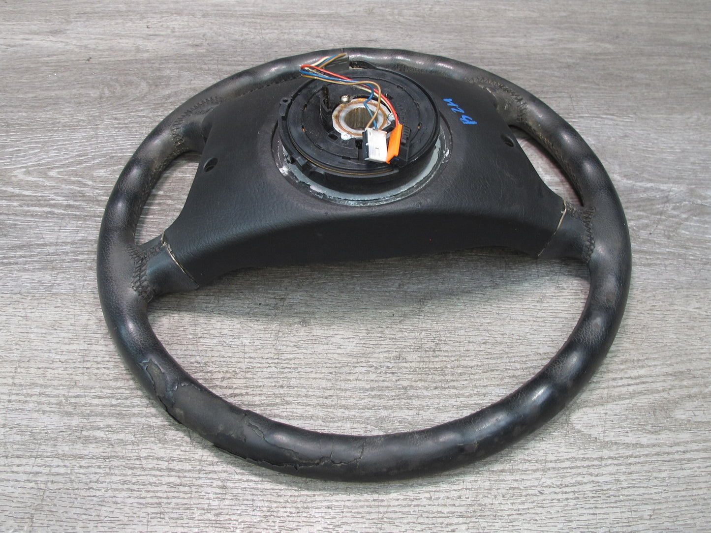 96-99 BMW E36/7 Z3 4 Spoke Leather Steering Black OEM