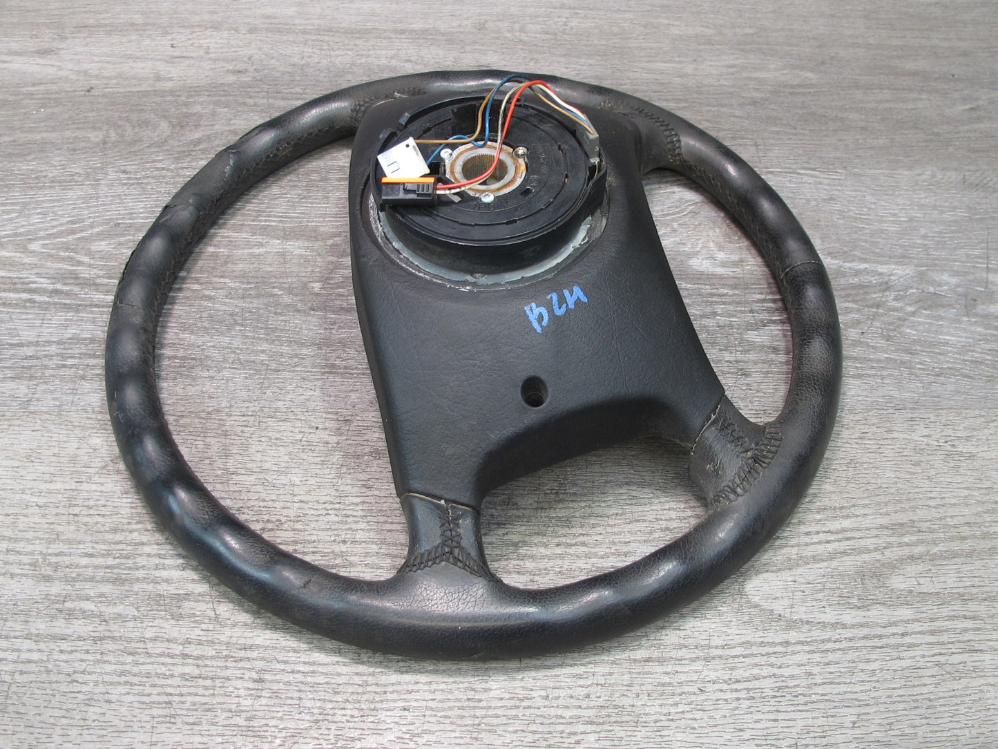 96-99 BMW E36/7 Z3 4 Spoke Leather Steering Black OEM