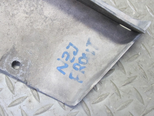 09-20 Nissan 370Z Z34 Set of 2 Front Left & Right MUD Flap Guard Gray OEM