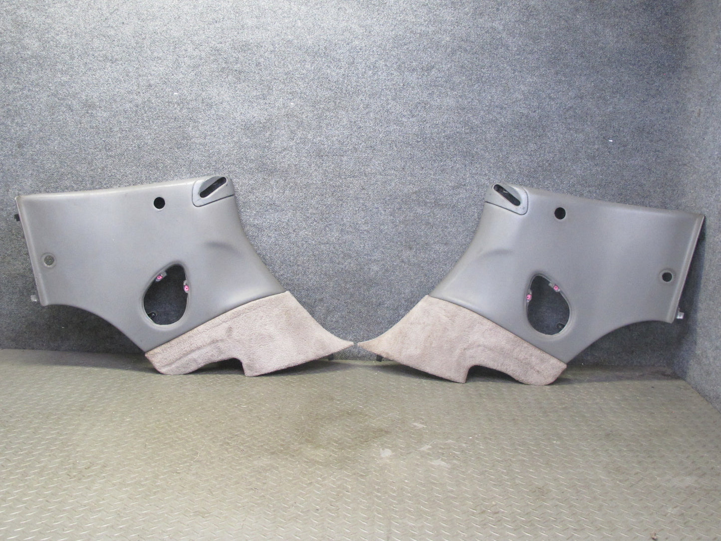1999-2005 Porsche 911 996 Convertible Rear Left & Right Quarter Trim Panel Set