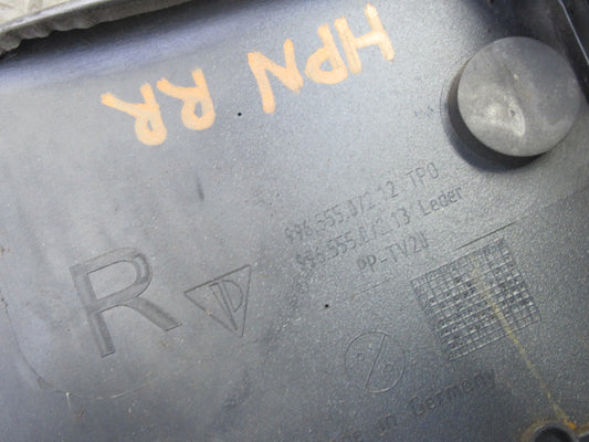 1999-2005 Porsche 911 996 Convertible Rear Left & Right Quarter Trim Panel Set