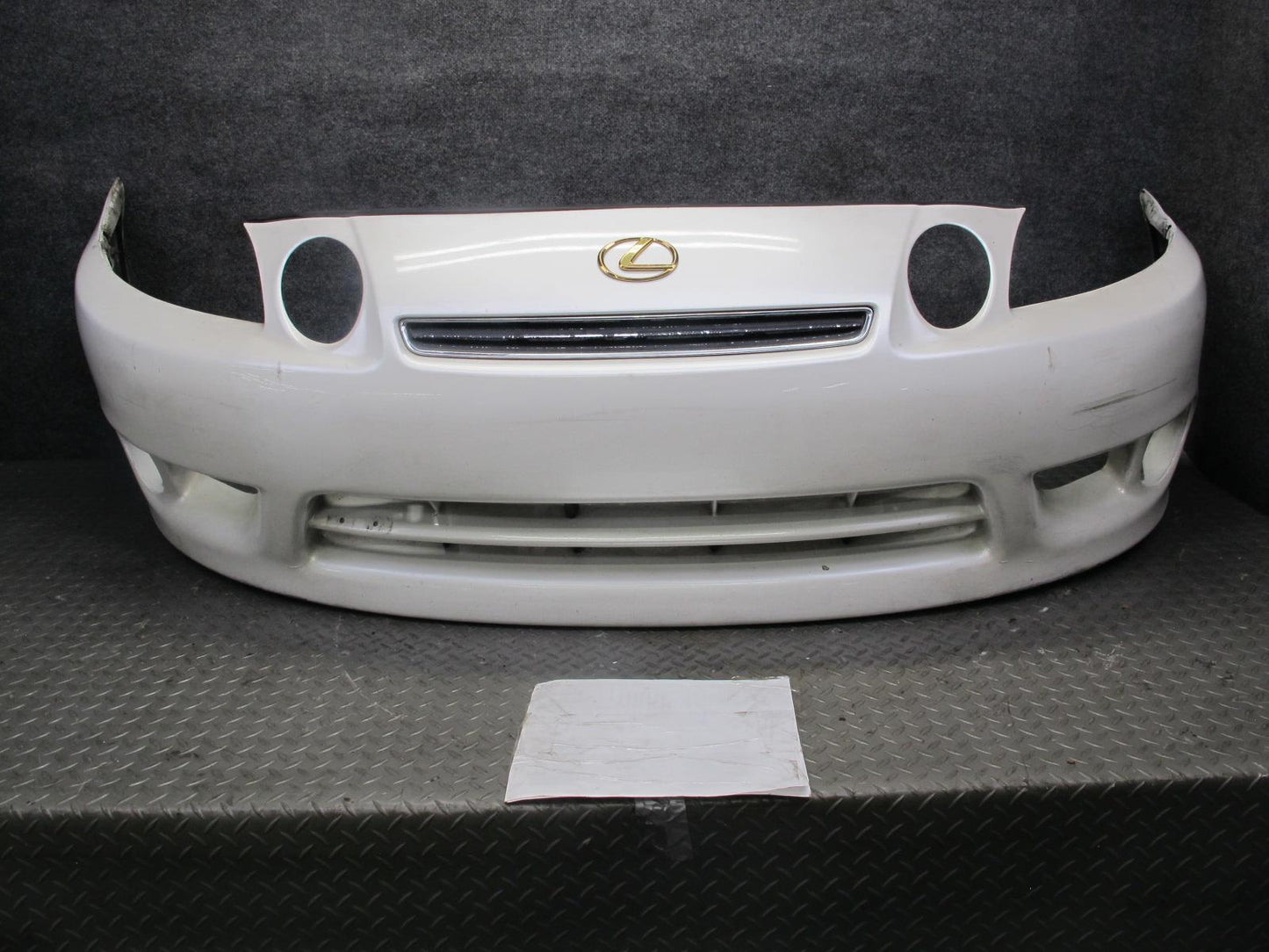 97-00 Lexus UZZ31L SC300 SC400 Front Bumper Cover White w Foam OEM