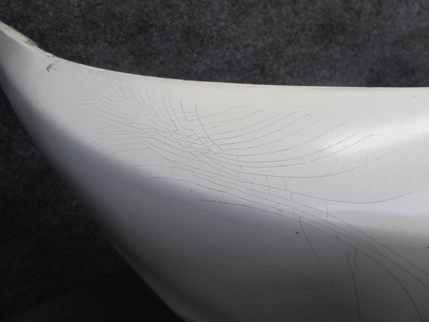 97-00 Lexus UZZ31L SC300 SC400 Front Bumper Cover White w Foam OEM