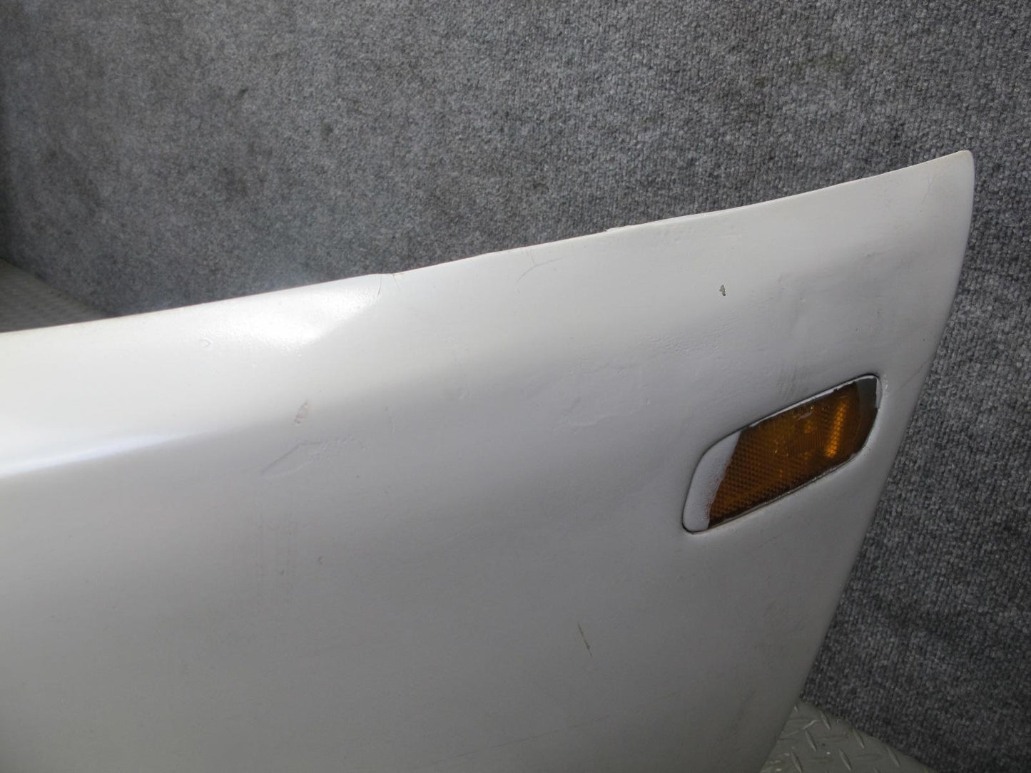 97-00 Lexus UZZ31L SC300 SC400 Front Bumper Cover White w Foam OEM