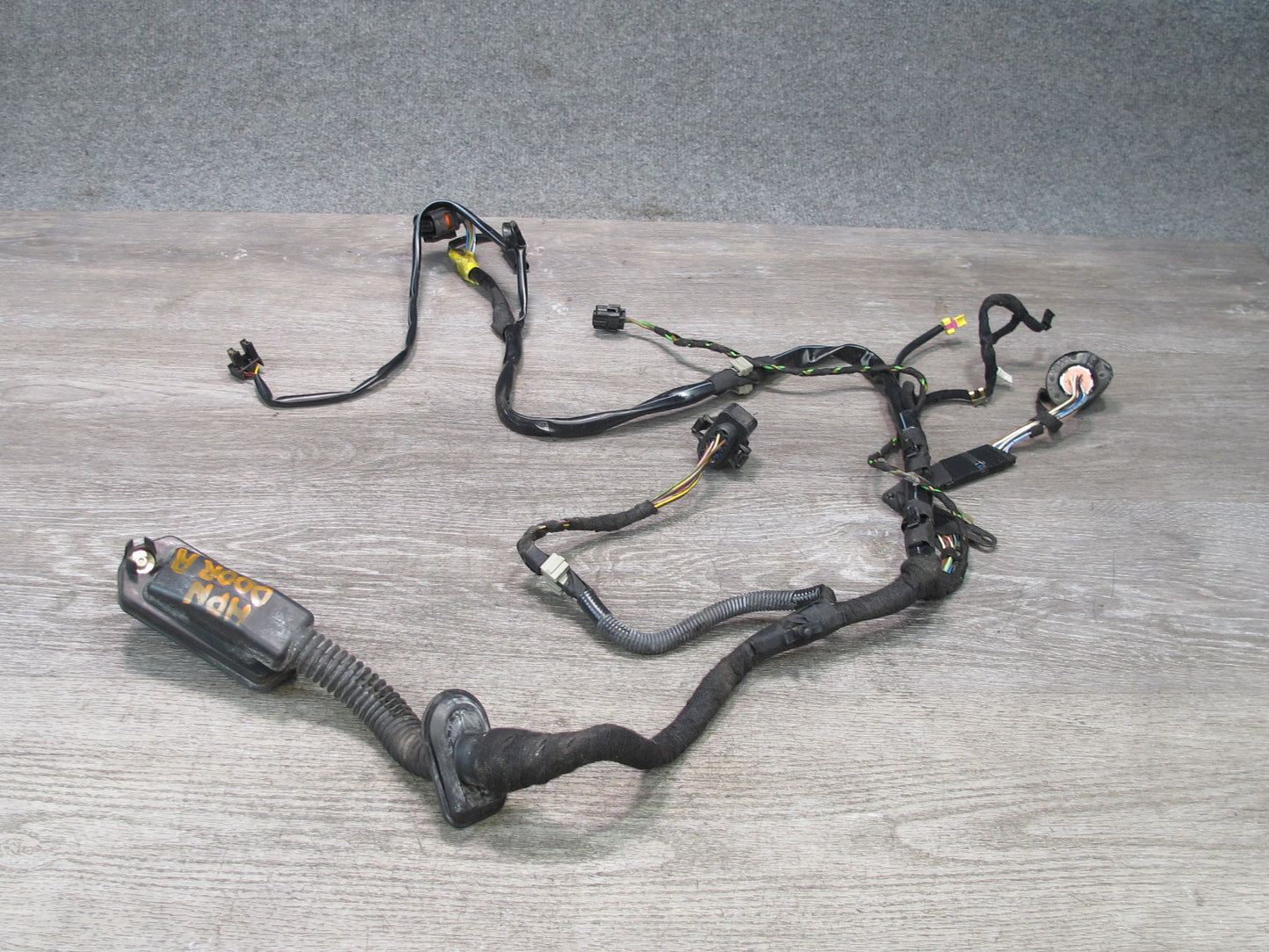 1999-2005 Porsche 911 Carrera 996 Right Passenger Side Door Panel Wire Harness