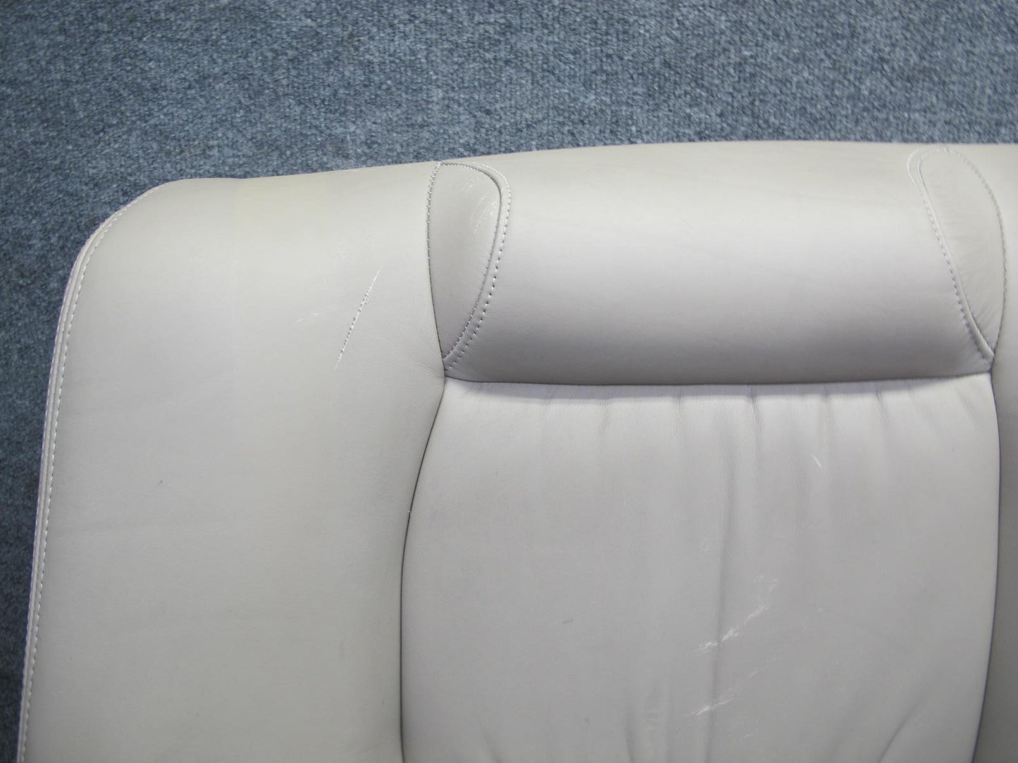 97-98 Lexus UZZ30L SC300 SC400 Rear Leather Seat Lower & Upper Cushion Ivory OEM