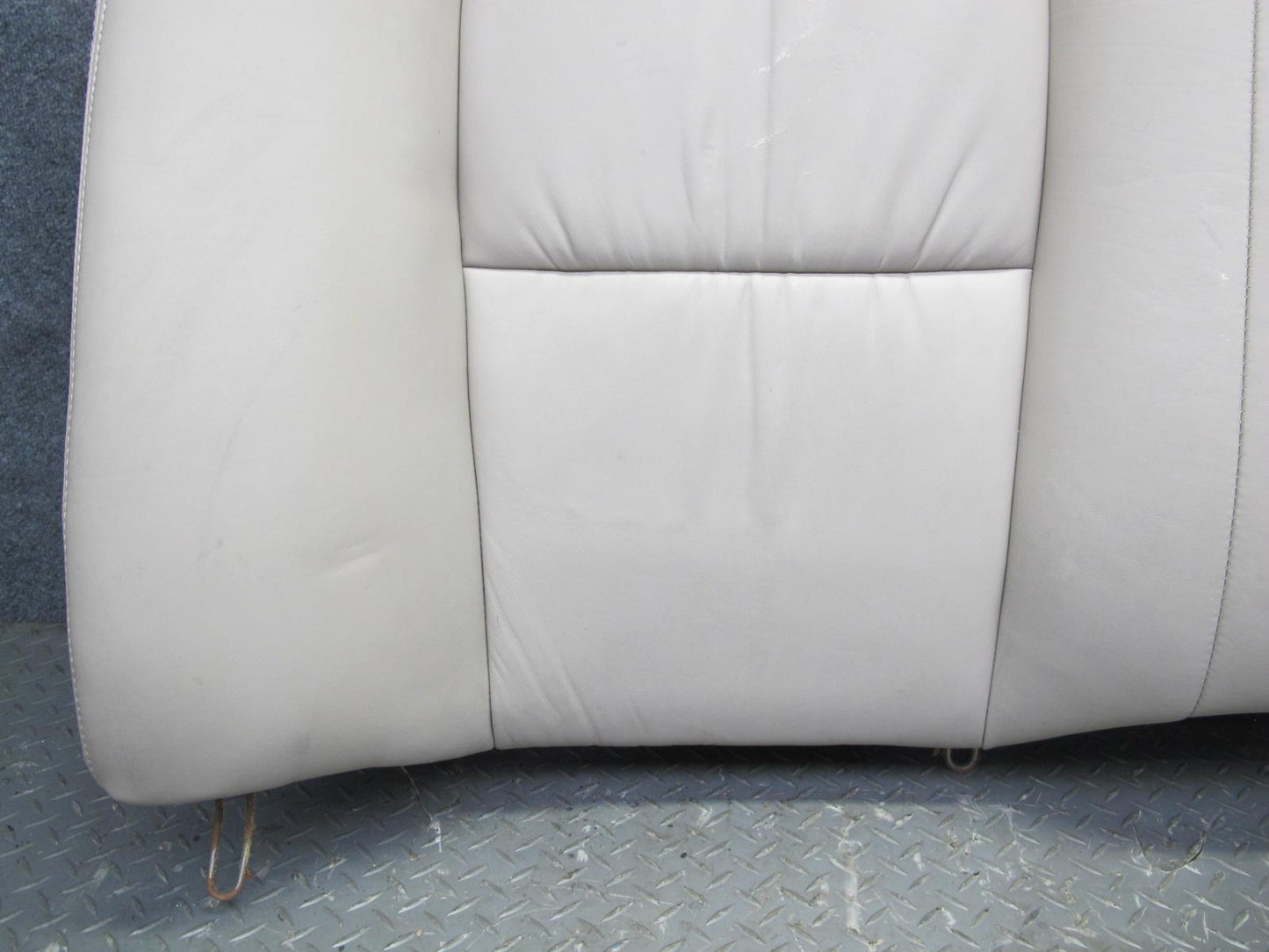 97-98 Lexus UZZ30L SC300 SC400 Rear Leather Seat Lower & Upper Cushion Ivory OEM