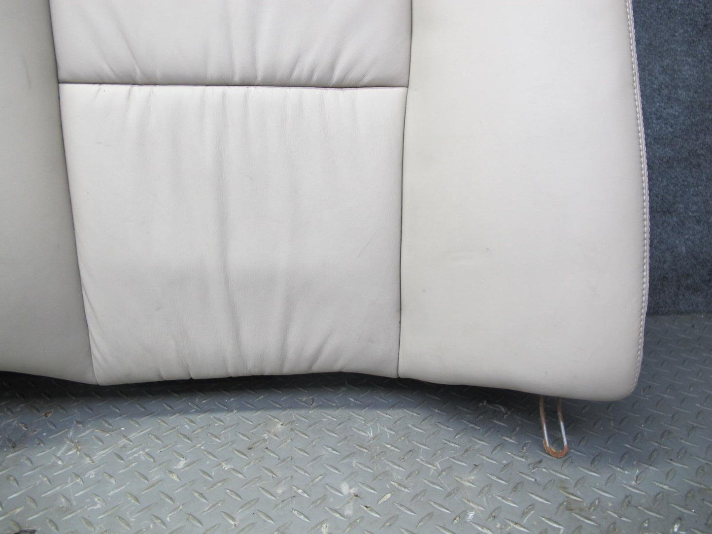 97-98 Lexus UZZ30L SC300 SC400 Rear Leather Seat Lower & Upper Cushion Ivory OEM