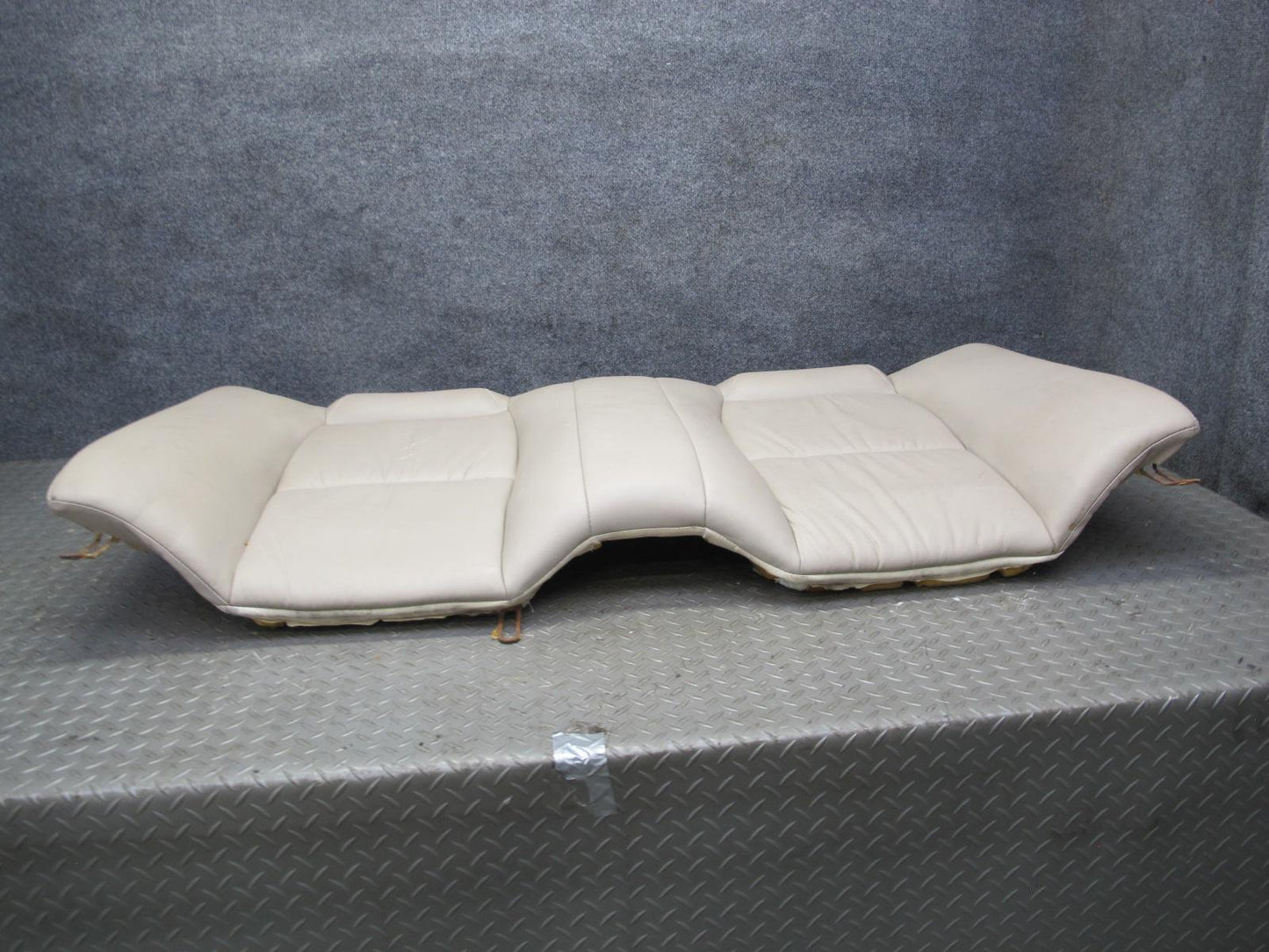 97-98 Lexus UZZ30L SC300 SC400 Rear Leather Seat Lower & Upper Cushion Ivory OEM
