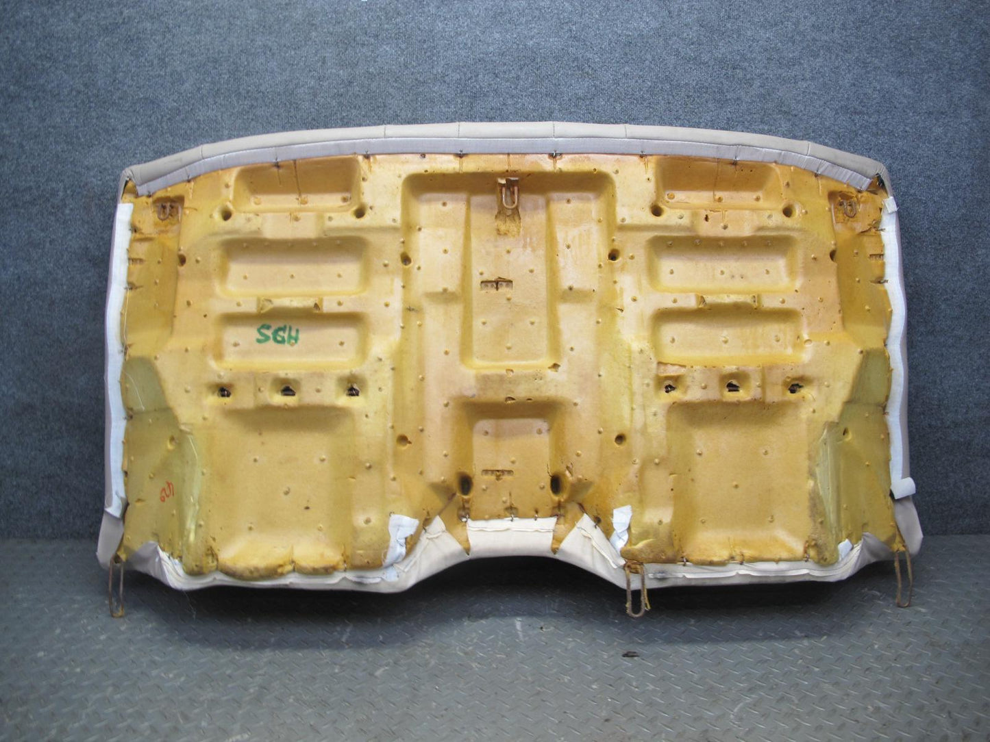 97-98 Lexus UZZ30L SC300 SC400 Rear Leather Seat Lower & Upper Cushion Ivory OEM