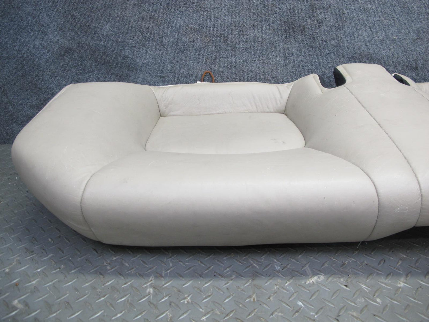 97-98 Lexus UZZ30L SC300 SC400 Rear Leather Seat Lower & Upper Cushion Ivory OEM