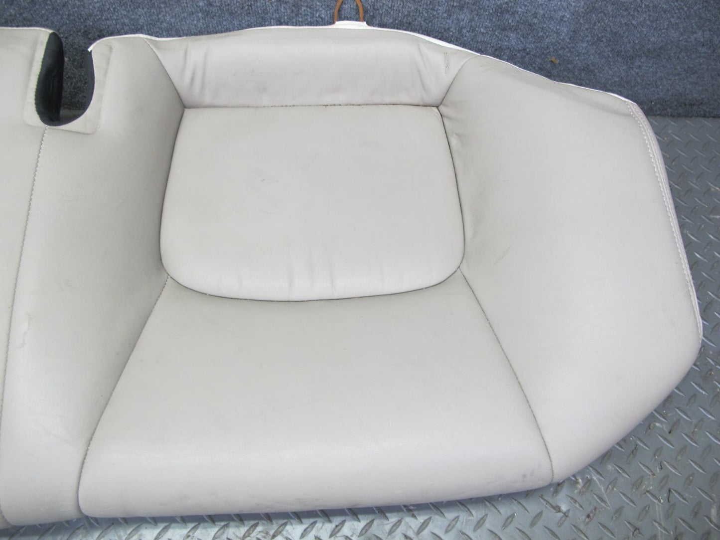97-98 Lexus UZZ30L SC300 SC400 Rear Leather Seat Lower & Upper Cushion Ivory OEM
