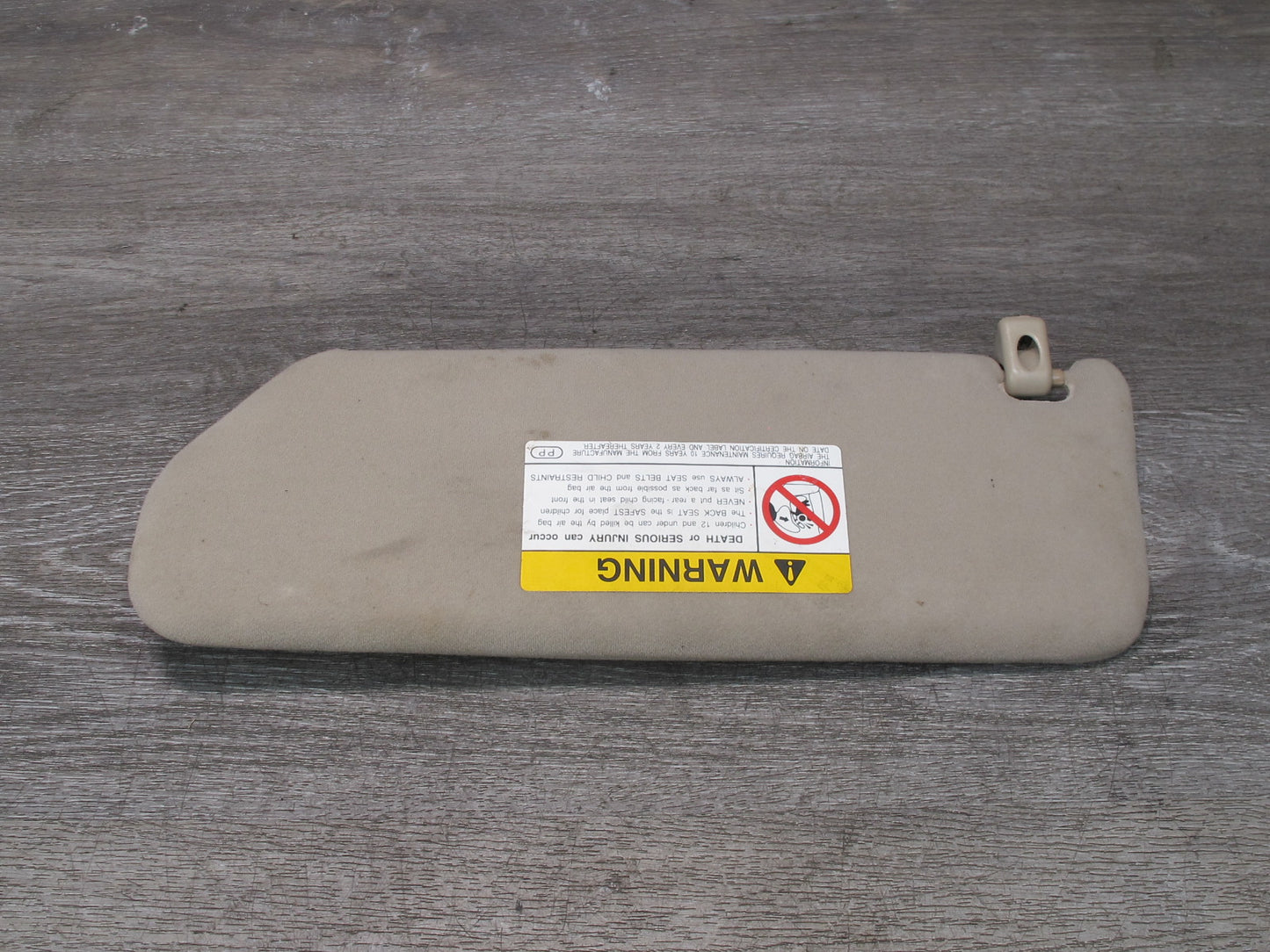 95-97 Lexus UZZ30L SC300 SC400 Set of 3 Front Left Center Right Sun Visor OEM
