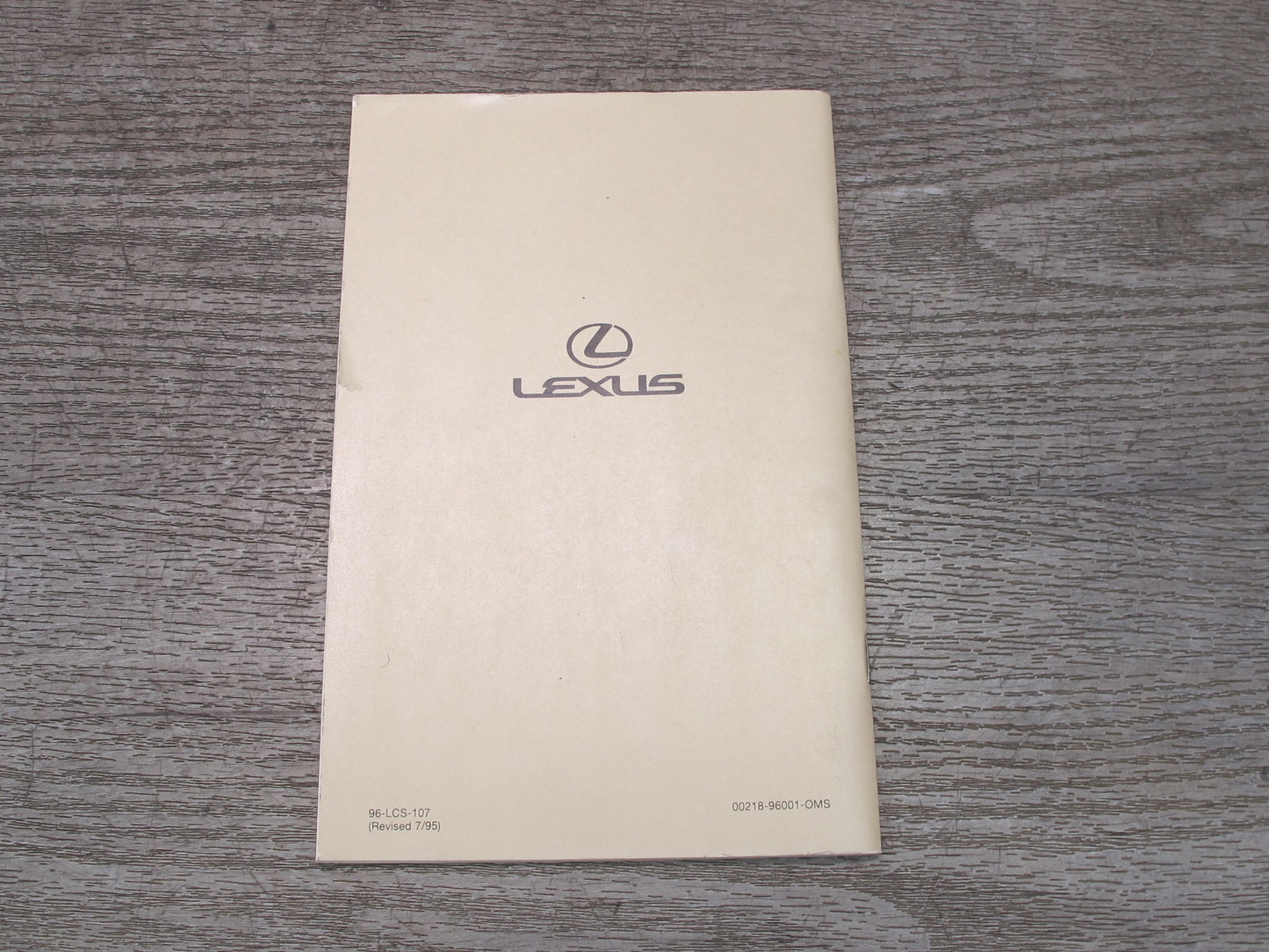 1997 Lexus UZZ30L SC300 SC400 Owners Guide Manual Book Set w Case OEM