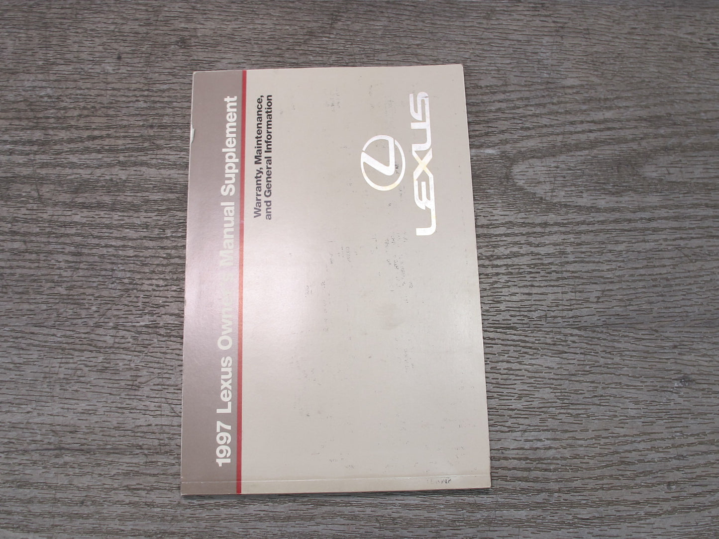 1997 Lexus UZZ30L SC300 SC400 Owners Guide Manual Book Set w Case OEM