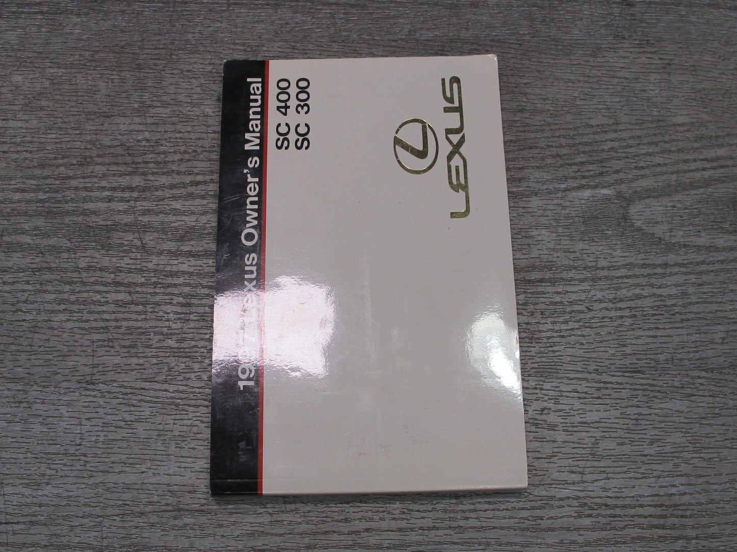1997 Lexus UZZ30L SC300 SC400 Owners Guide Manual Book Set w Case OEM