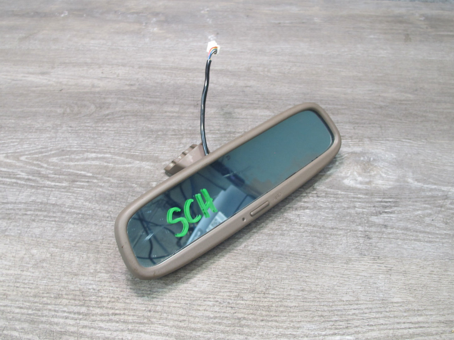 96-00 Lexus UZZ30L SC300 SC400 Auto Dimming Interior Rear View Mirror Brown OEM