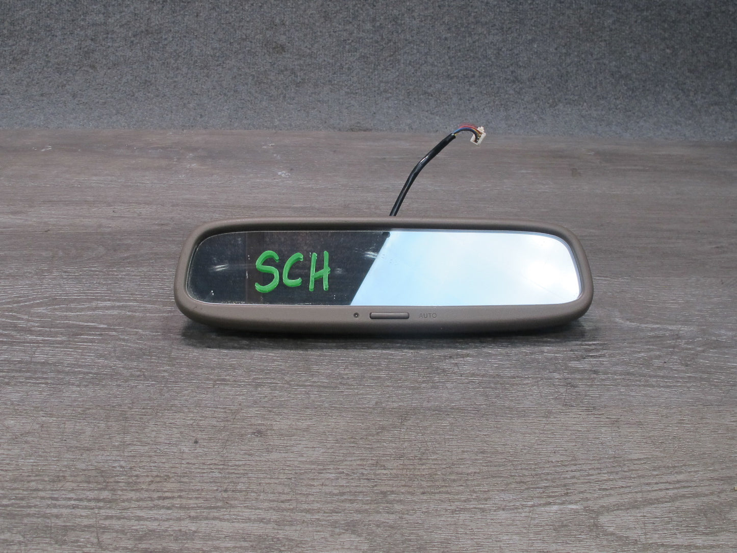 96-00 Lexus UZZ30L SC300 SC400 Auto Dimming Interior Rear View Mirror Brown OEM