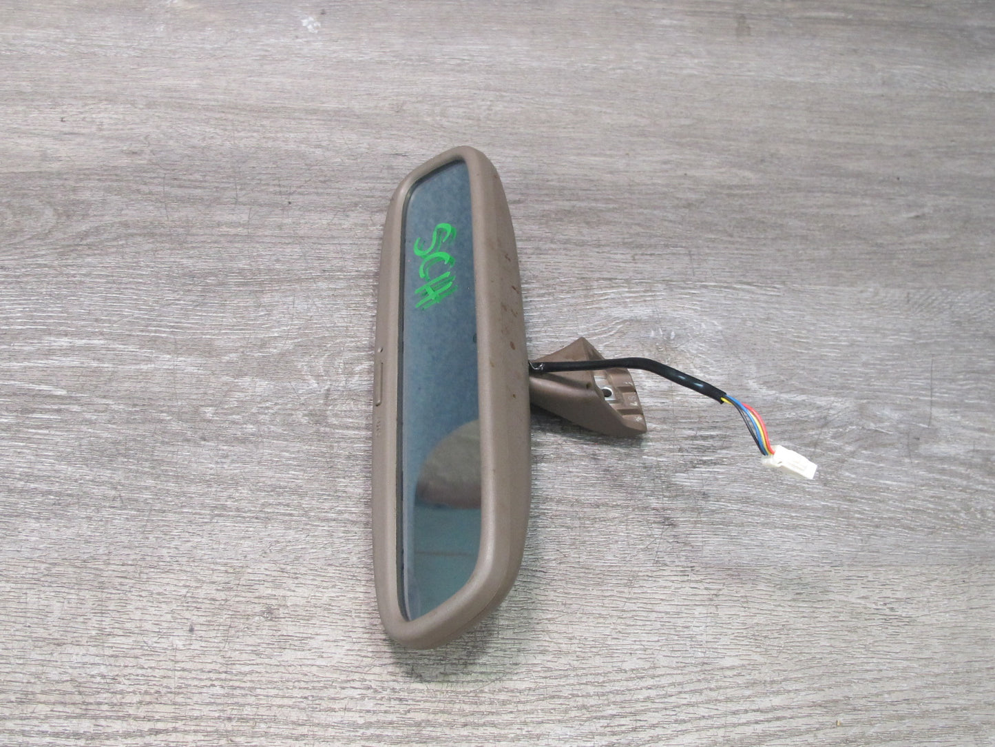 96-00 Lexus UZZ30L SC300 SC400 Auto Dimming Interior Rear View Mirror Brown OEM