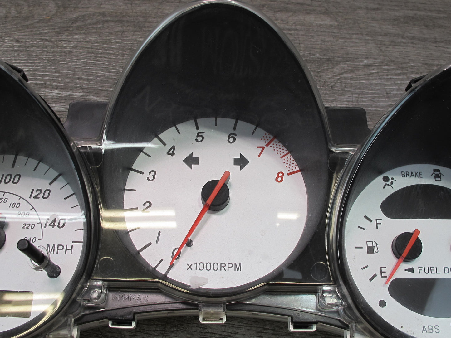 00-02 Toyota MR2 Spyder ZZW30L M/T Instrument Cluster Gauge Speedometer OEM