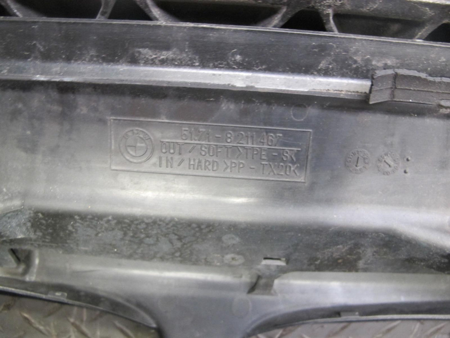 01-02 BMW E46 Convert Front Bumper Reinforcement Bar Radiator Core Support OEM