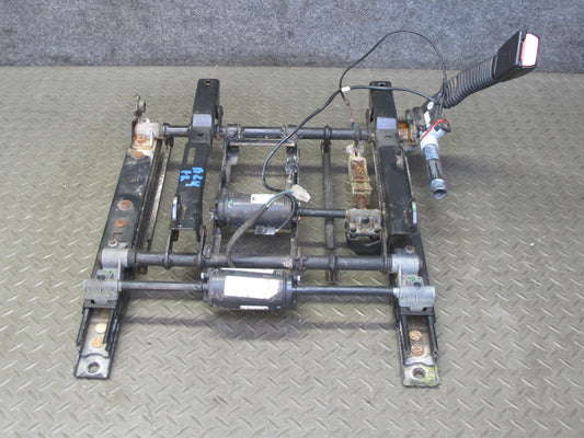 98-02 BMW E36/7 Z3 Front Right Seat Lower Frame Track Rail w Motor OEM