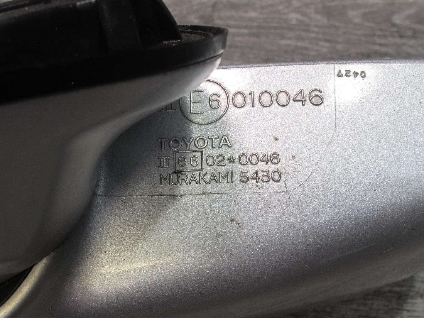 00-05 Toyota MR2 Spyder Right Door Exterior Side View Power Mirror OEM