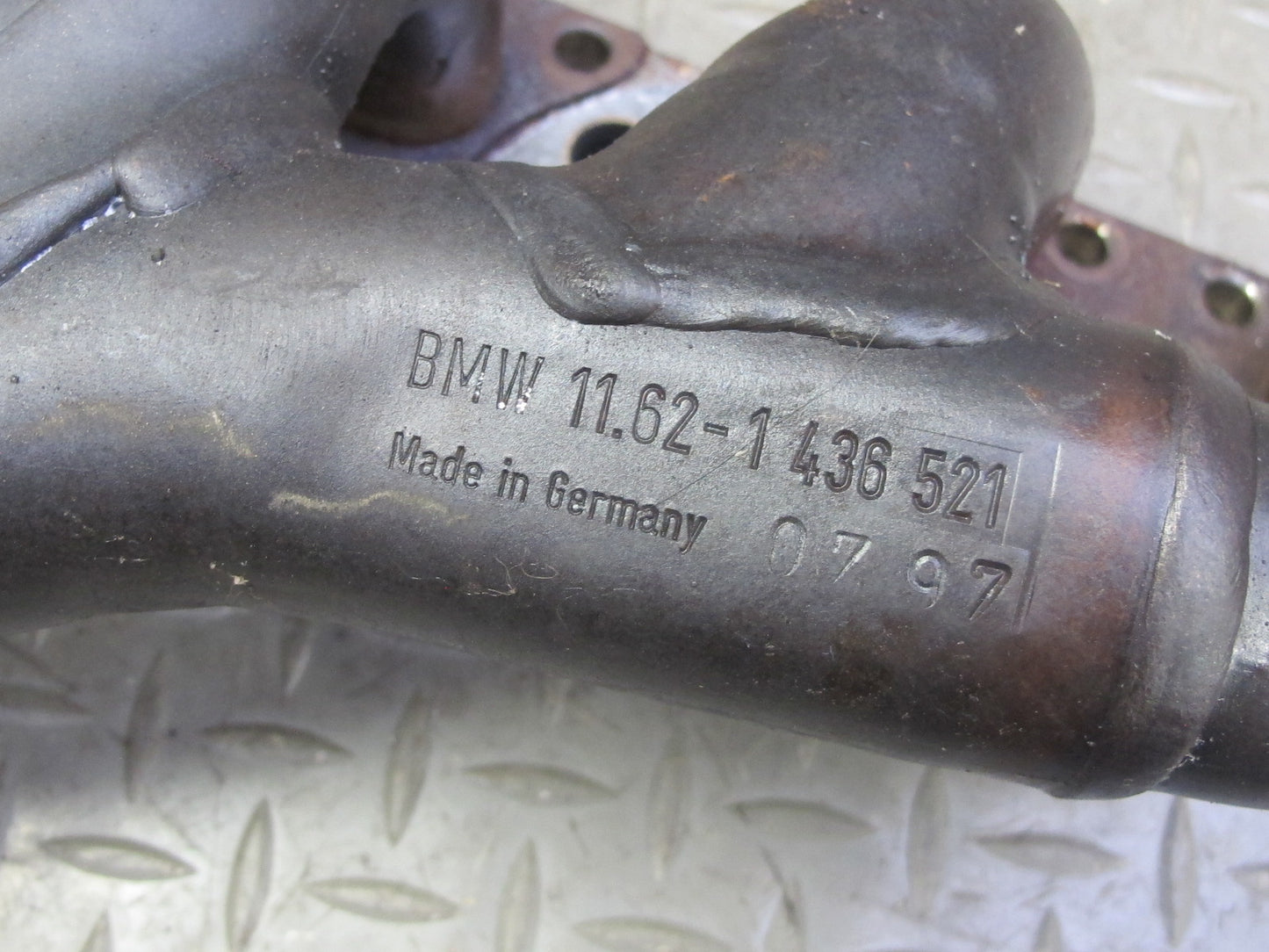 97-99 BMW E36/7 Z3 M52 2.8L Exhaust Manifold Header w Air Intake Tube Set OEM