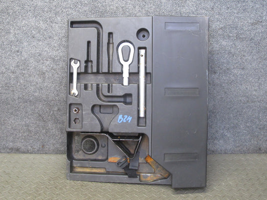 97-02 BMW E36/7 Z3 Roadster Spare Tire Tool KIT Tray Holder Set OEM