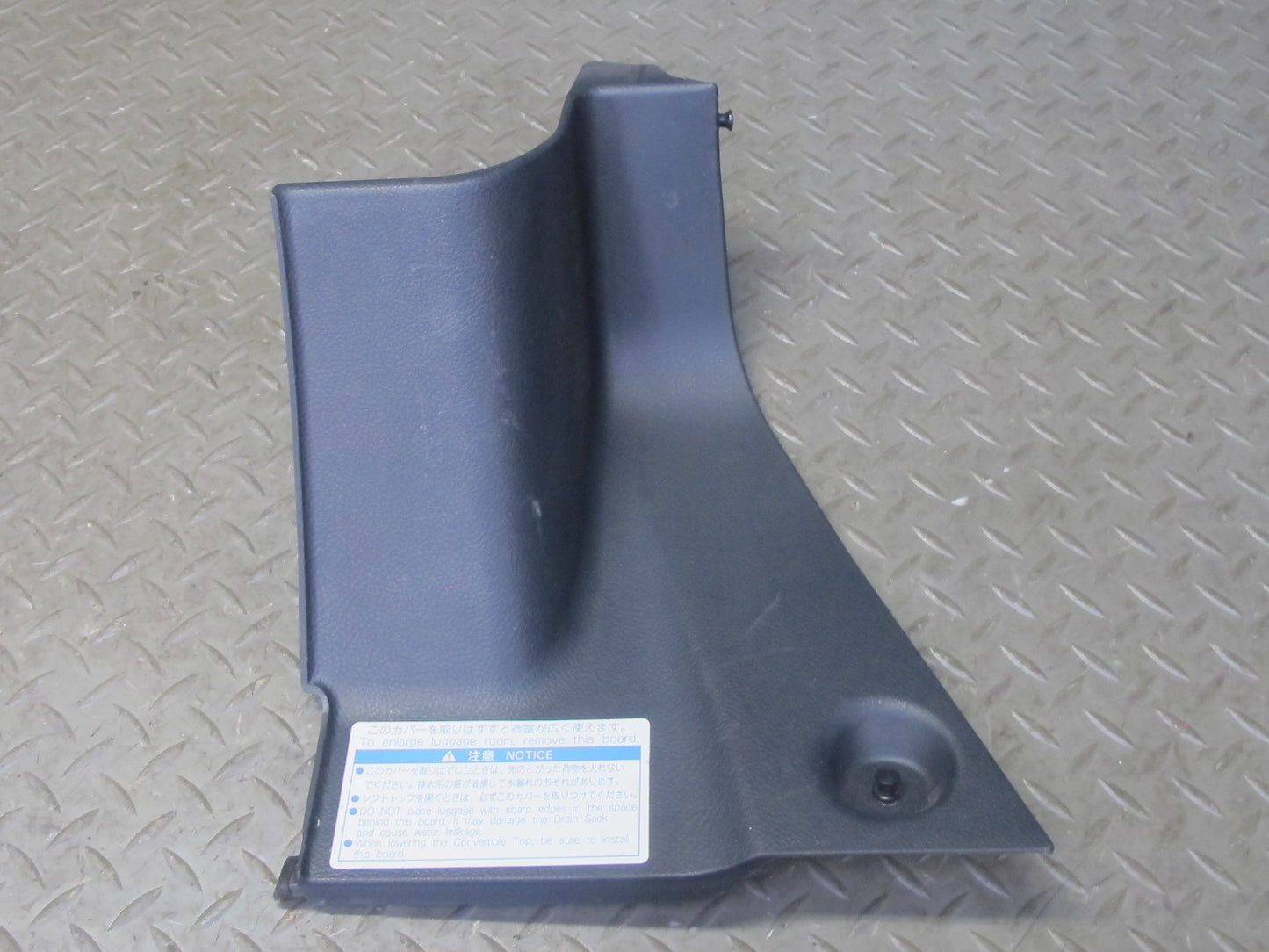 00-05 Toyota MR2 Spyder ZZW30L Set of 2 Rear Separator Board Trim Panel OEM