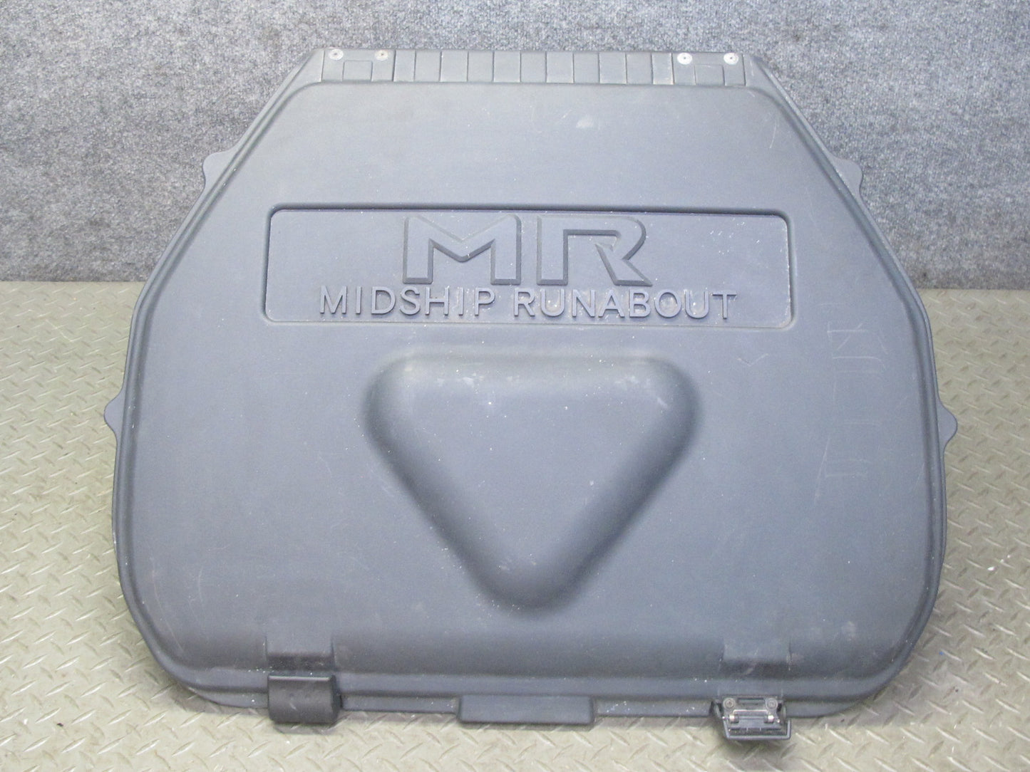 00-05 Toyota MR2 Spyder ZZW30L Spare Tire Wheel Holder w Cover 75201-17011 OEM