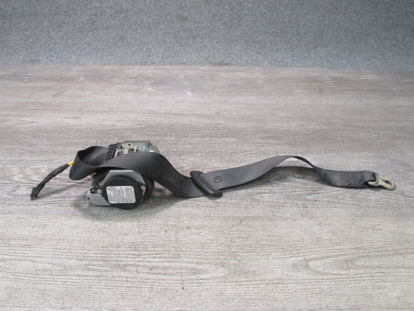 02-05 PORSCHE 911 CARRERA 996 CONVERTIBLE FRONT RIGHT & LEFT SIDE SEATBELT RETRACTOR SET OEM