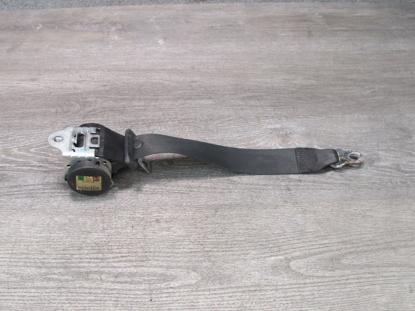 02-05 PORSCHE 911 CARRERA 996 CONVERTIBLE REAR RIGHT & LEFT SIDE SEATBELT RETRACTOR SET OEM