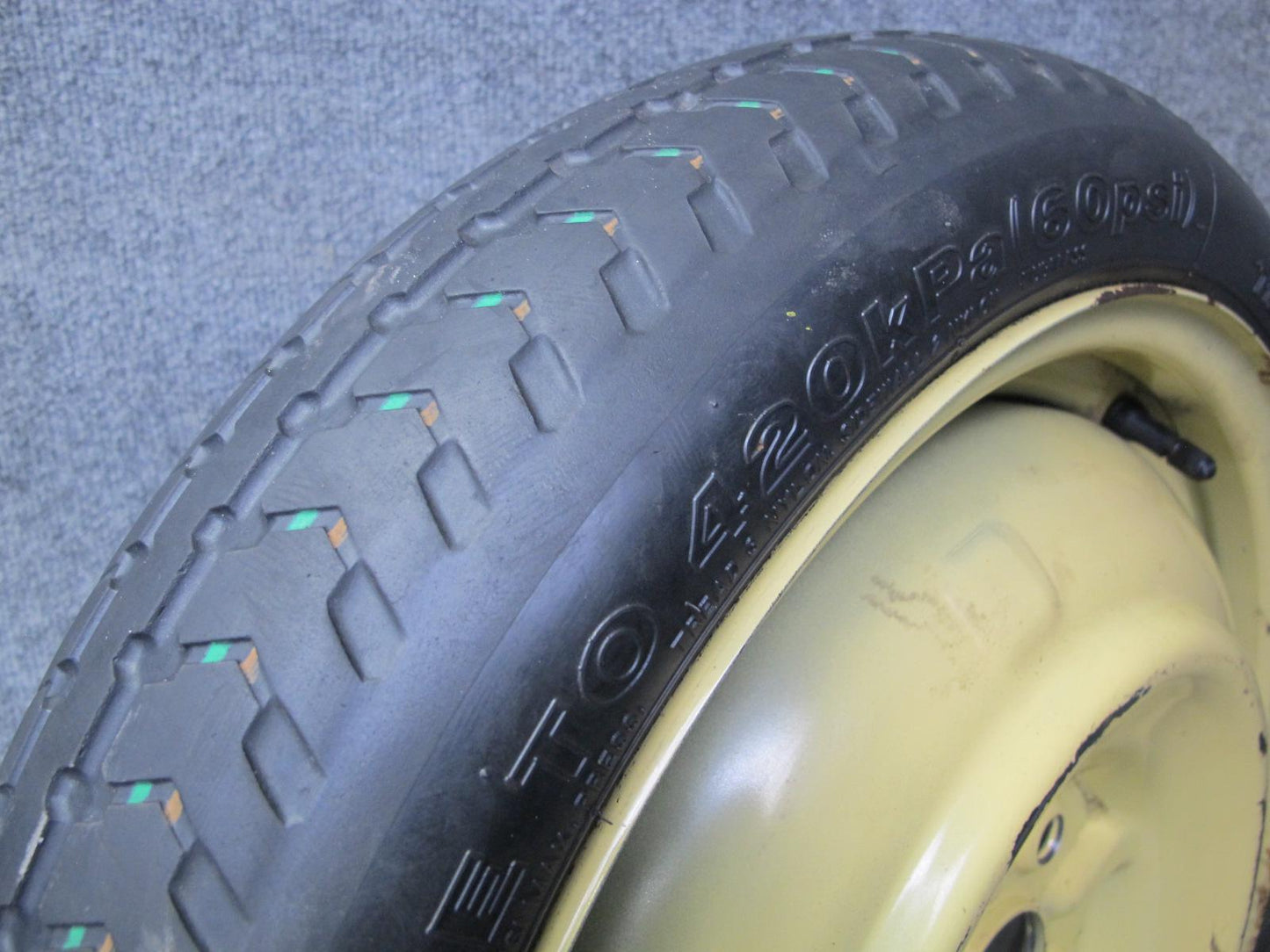 00-02 Toyota MR2 Spyder ZZW30L Spare Tire 16" R16 Wheel Donut 16x4 125/70 OEM