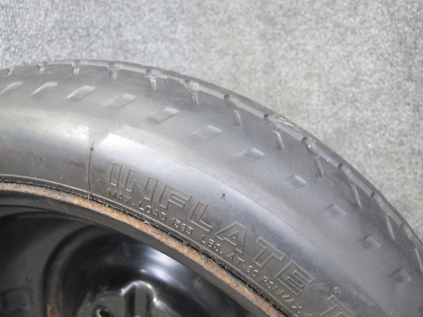 00-02 Toyota MR2 Spyder ZZW30L Spare Tire 16" R16 Wheel Donut 16x4 125/70 OEM