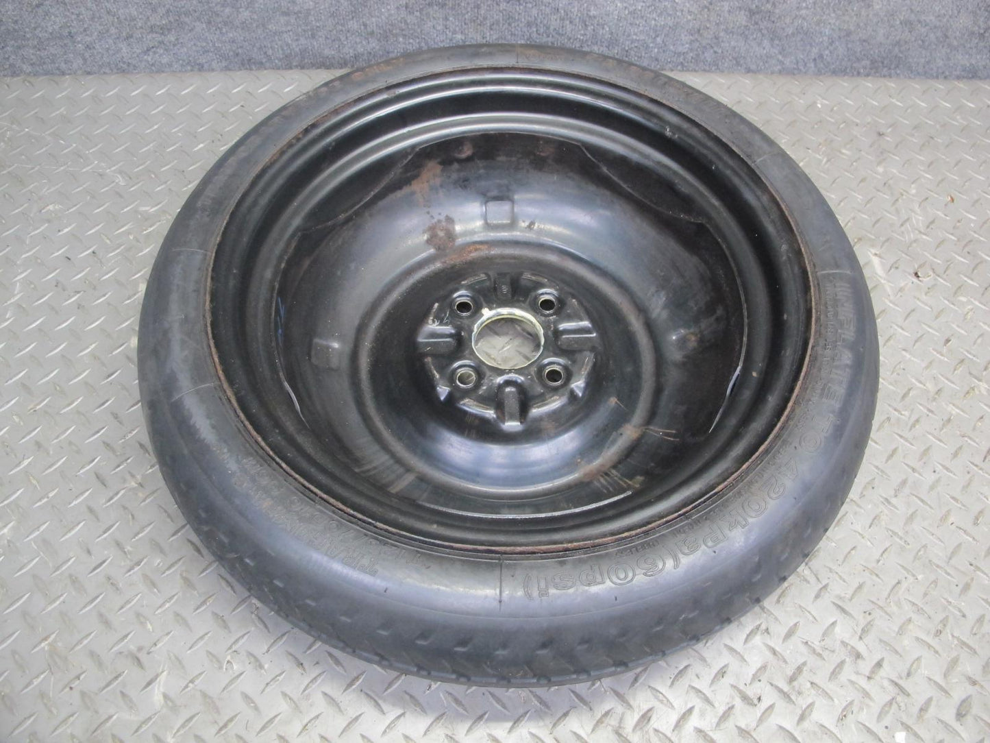 00-02 Toyota MR2 Spyder ZZW30L Spare Tire 16" R16 Wheel Donut 16x4 125/70 OEM