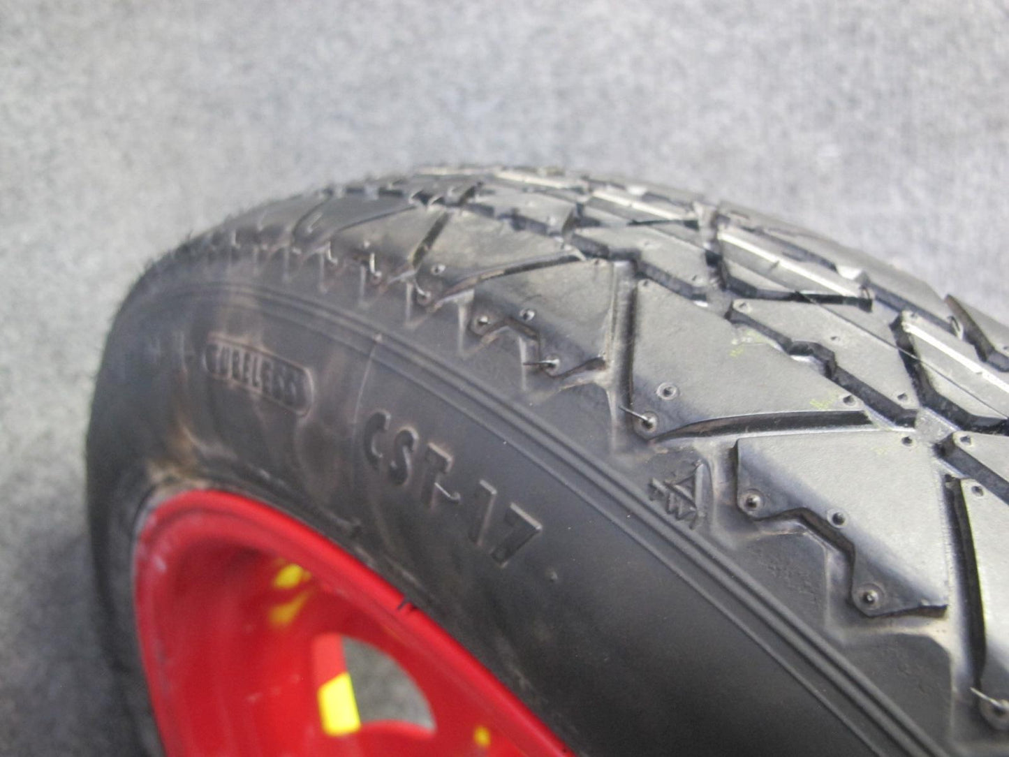 1999-2005 Porsche 911 996 Emergency Spare Tire Wheel 17x3.5 ET19 Conti 105/95
