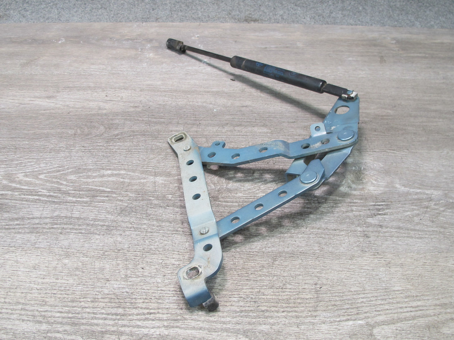 96-02 BMW E36/7 Z3 Set of 2 Front Left & Right Hood Bonnet Hinge Blue OEM