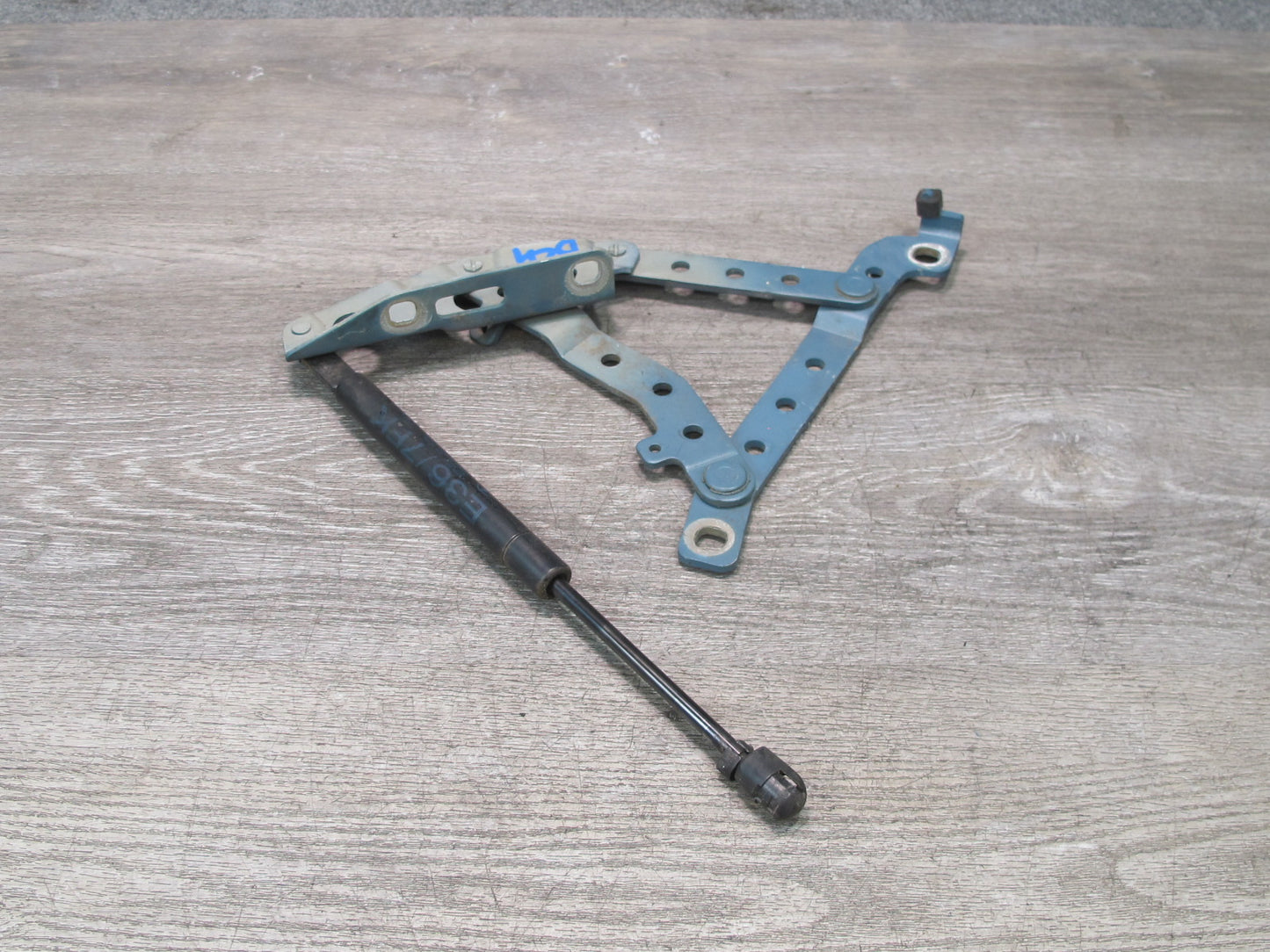 96-02 BMW E36/7 Z3 Set of 2 Front Left & Right Hood Bonnet Hinge Blue OEM