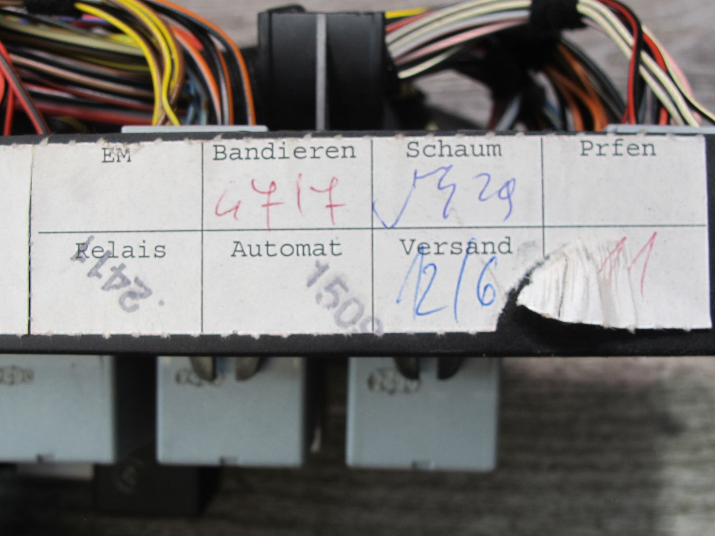 2002-2005 Porsche 911 Carrera 996 Junction Fuse Relay Box Module Unit