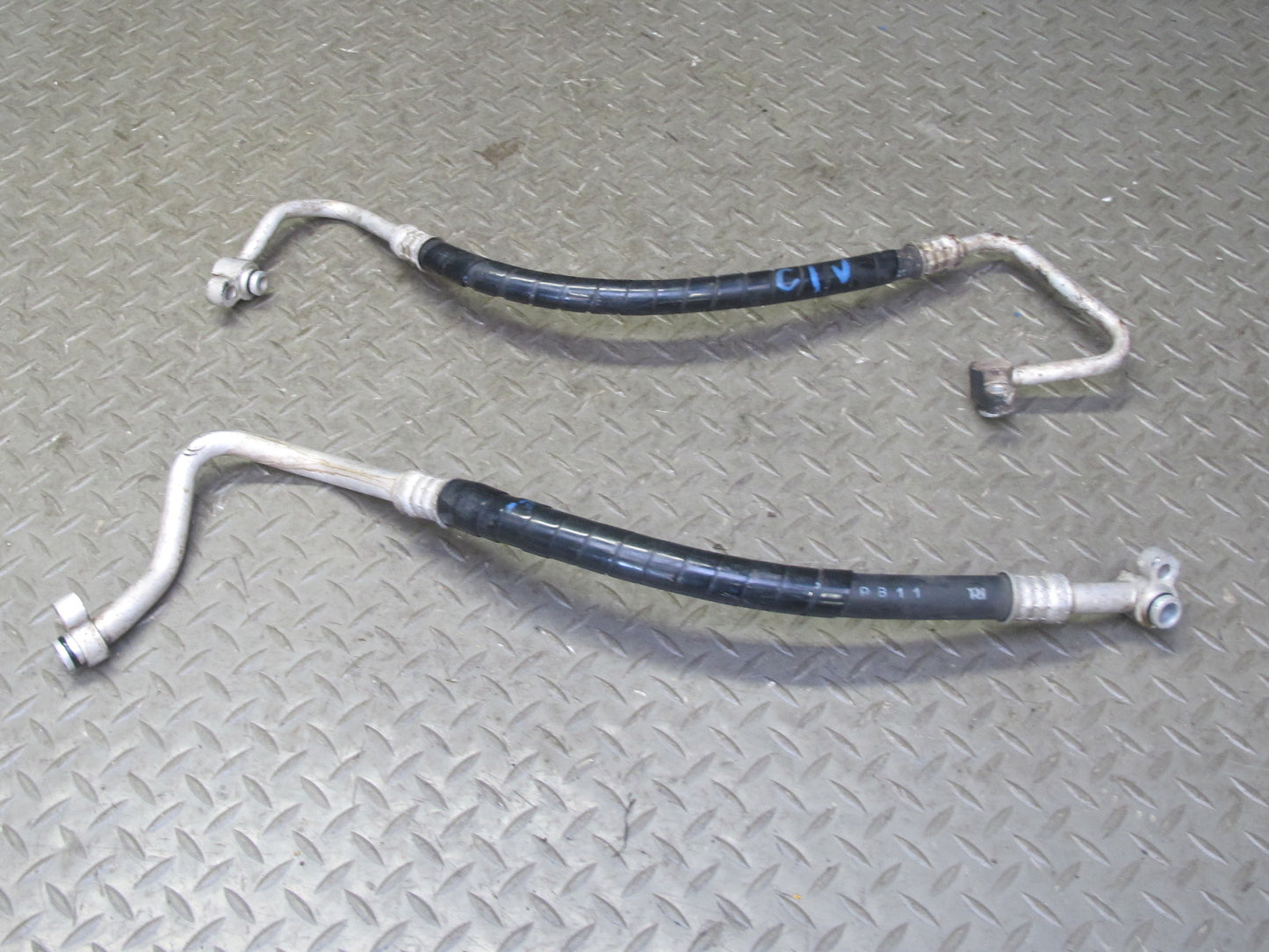 99-01 Isuzu Vehicross Set of 4 A/C Air Condition Hose Pipe Line OEM