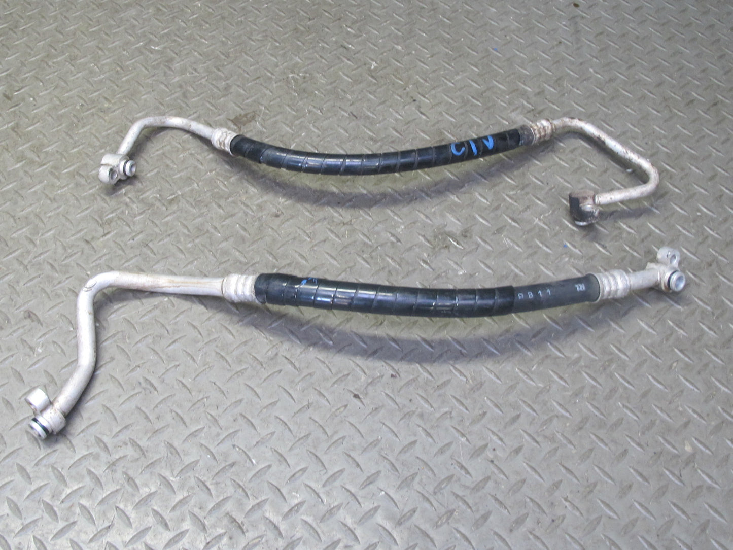 99-01 Isuzu Vehicross Set of 4 A/C Air Condition Hose Pipe Line OEM