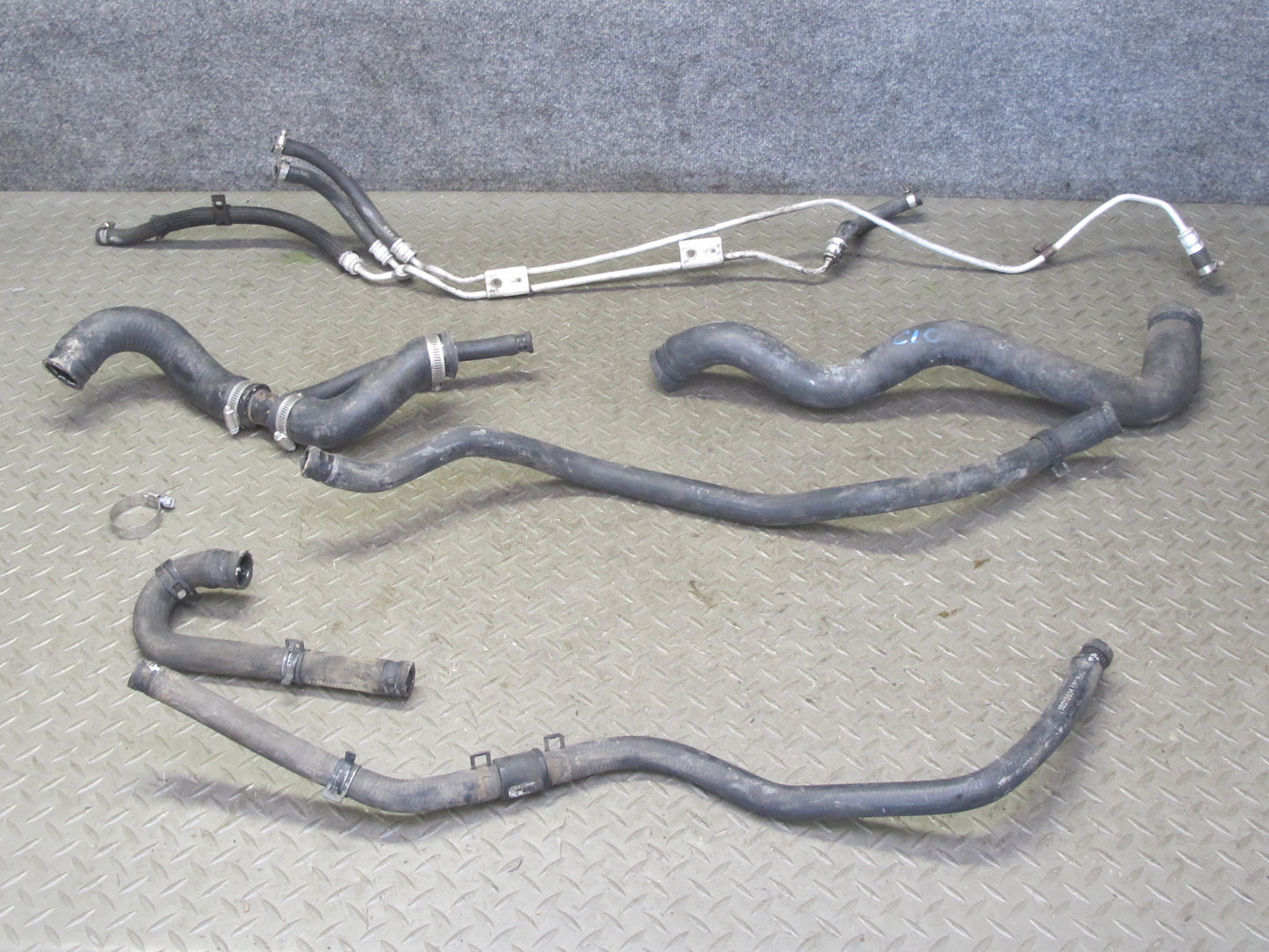 1992 Chevrolet Corvette C4 5.7L Engine Water Coolant Hose Pipe Line Set OEM