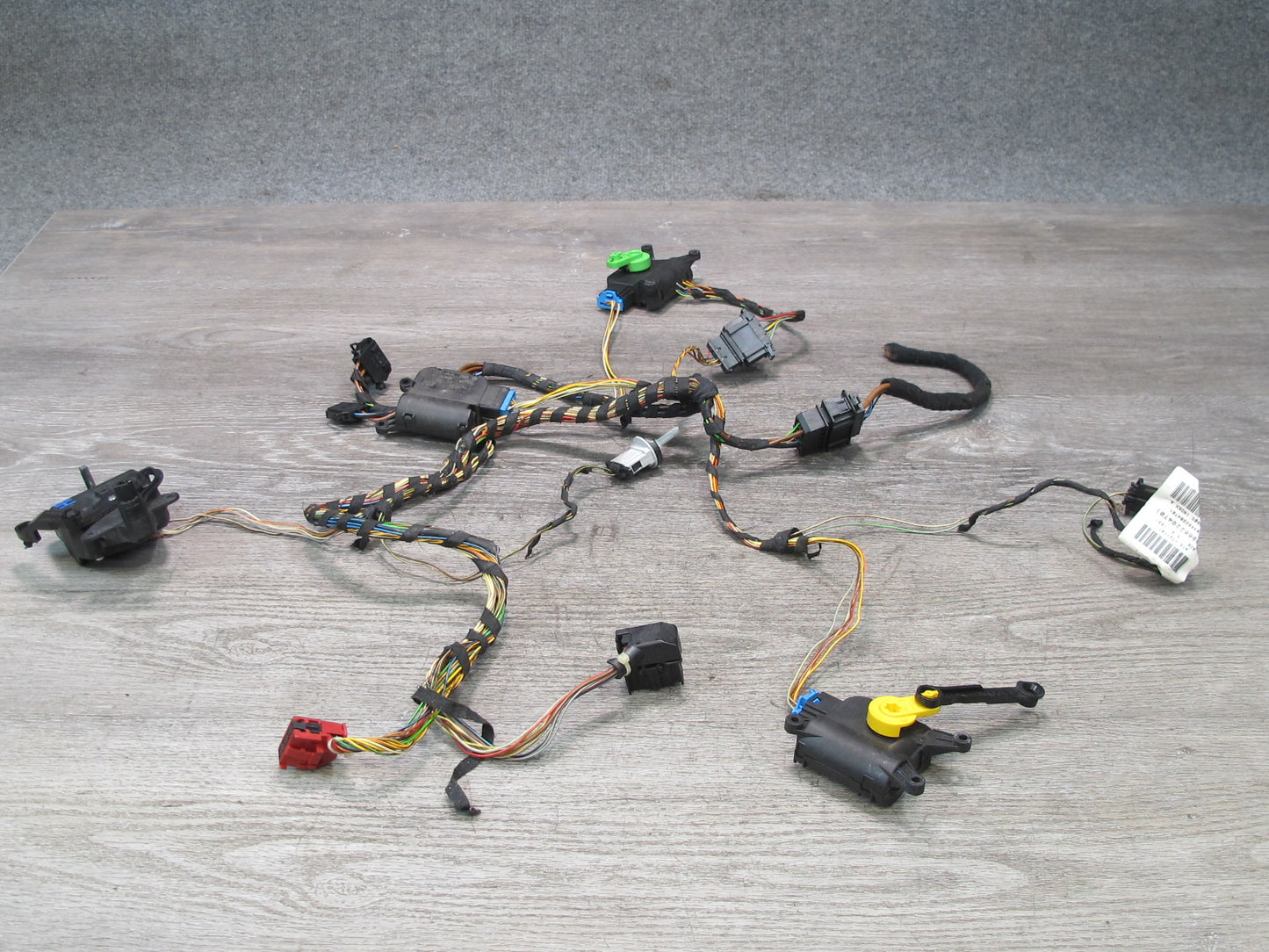 1999-2005 Porsche 911 996 A/C Heater Flap Door Actuator Motor Wiring Set