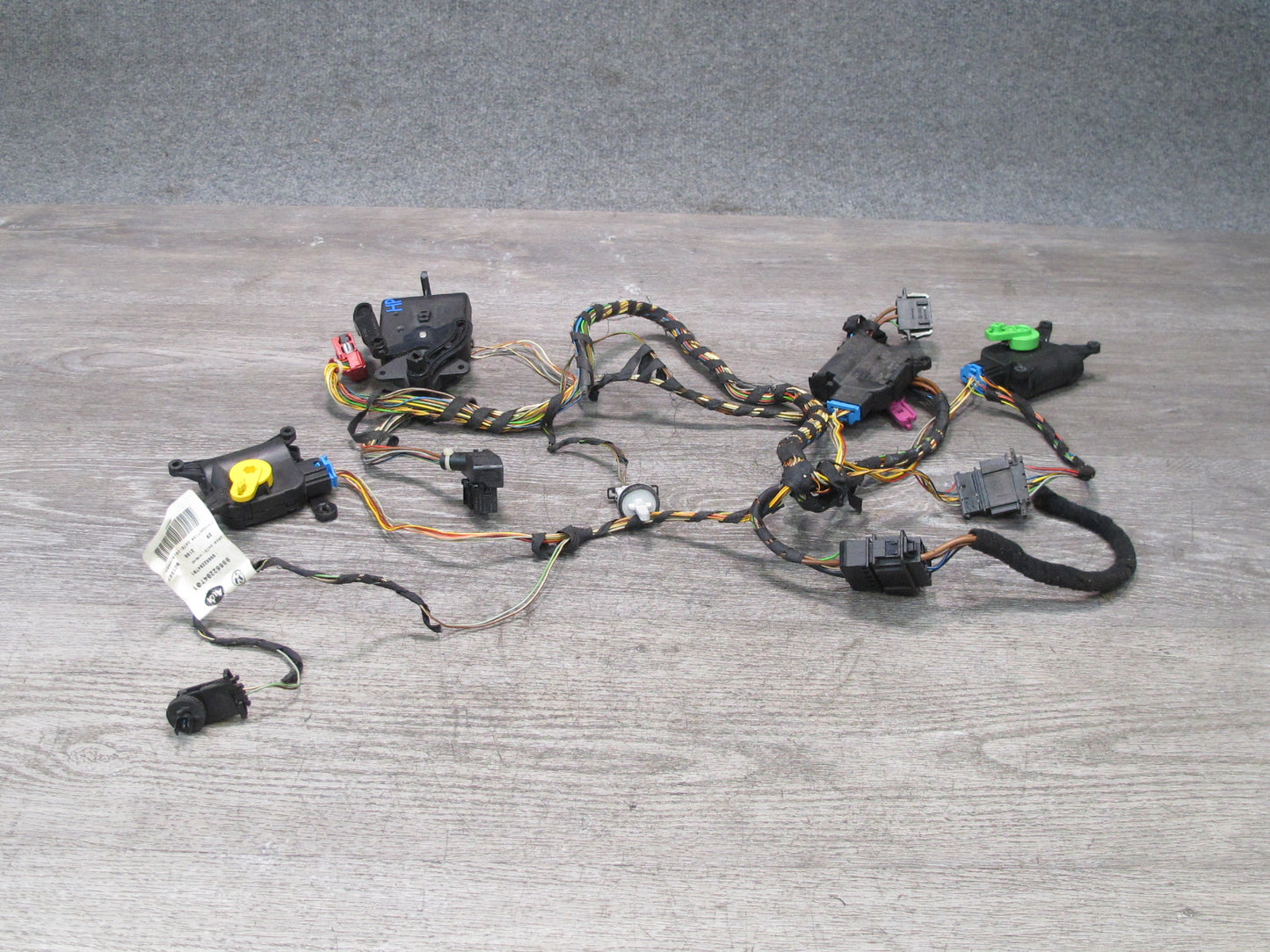 1999-2005 Porsche 911 996 A/C Heater Flap Door Actuator Motor Wiring Set