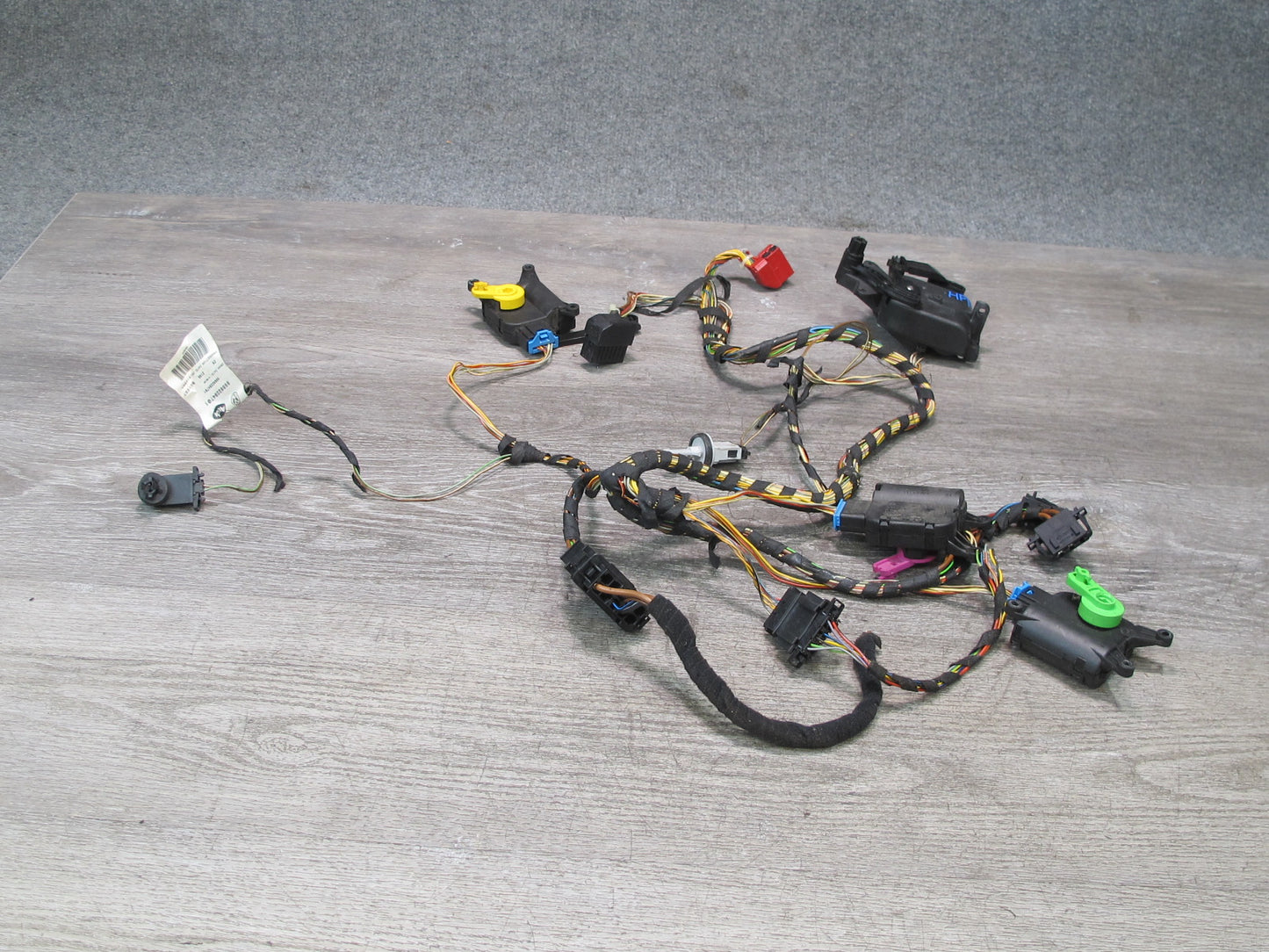 1999-2005 Porsche 911 996 A/C Heater Flap Door Actuator Motor Wiring Set