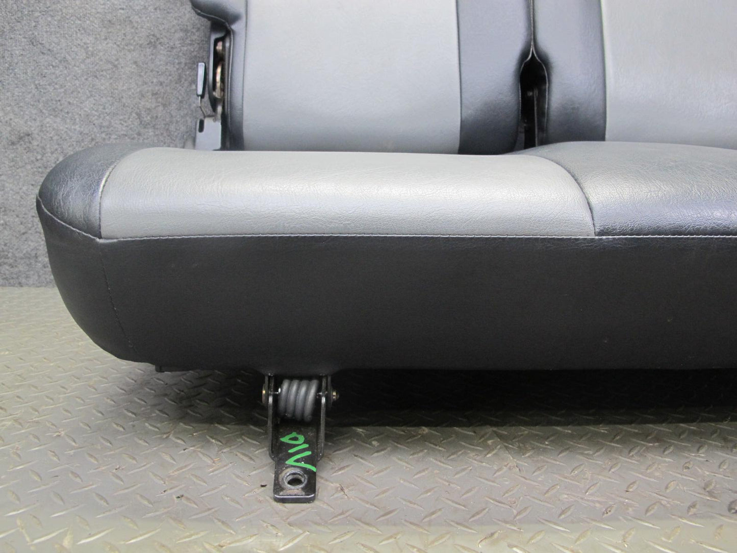99-01 Isuzu Vehicross Rear Leather Seat Black & Gray OEM