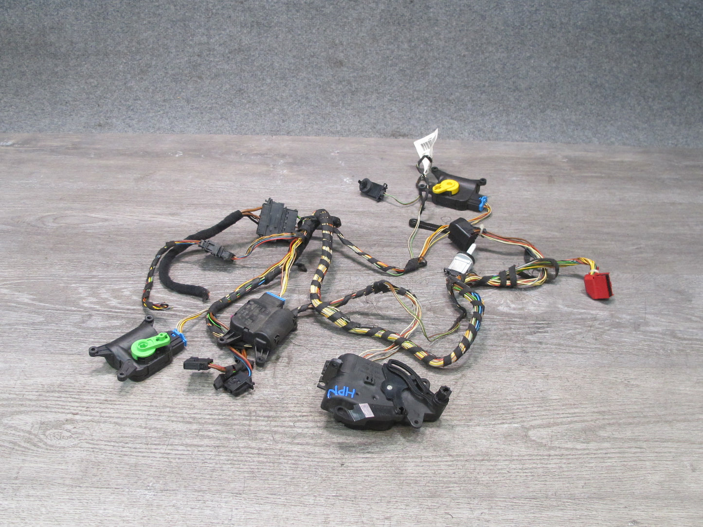1999-2005 Porsche 911 996 A/C Heater Flap Door Actuator Motor Wiring Set