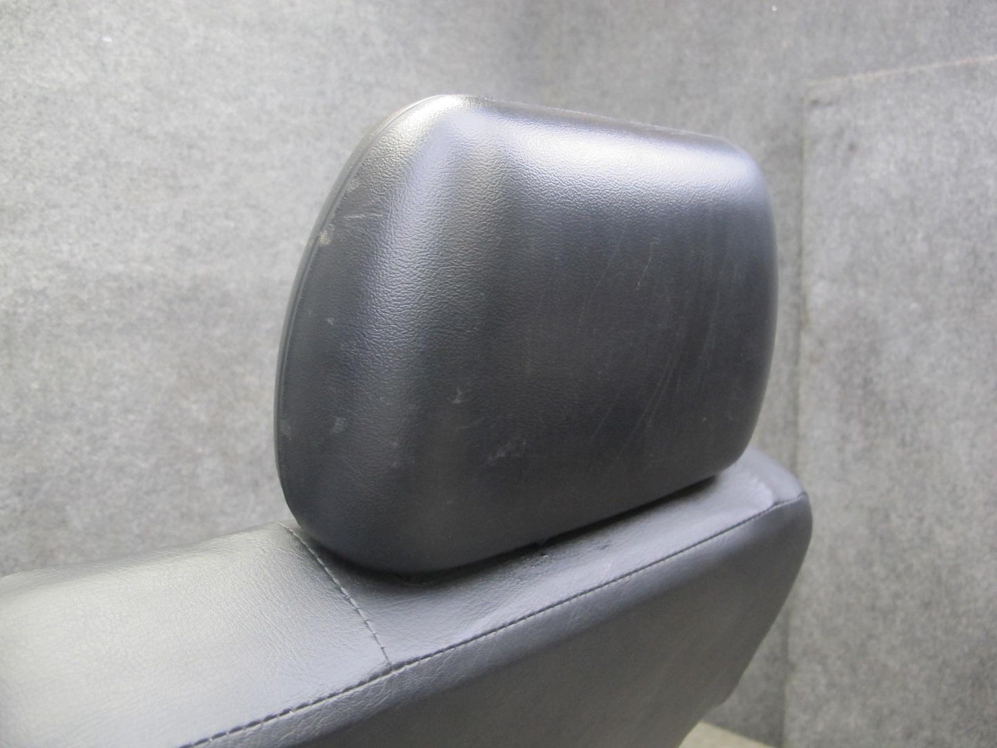 99-01 Isuzu Vehicross Rear Leather Seat Black & Gray OEM